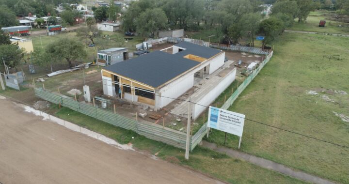 Avanza en Eduardo Castex la construcción del nuevo Centro de Desarrollo Infantil