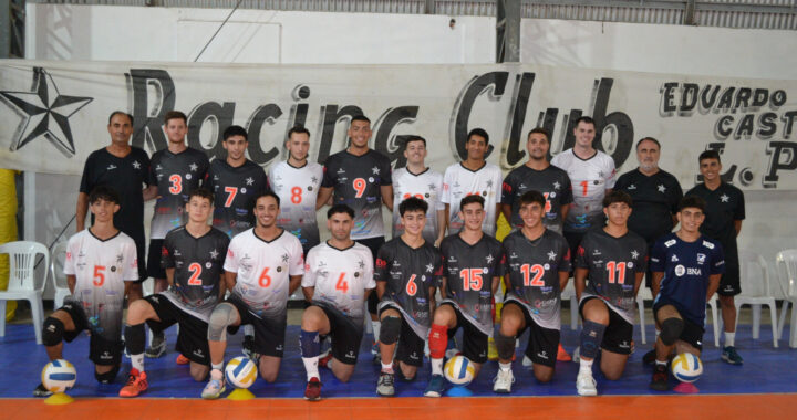 Racing de Castex participará en la Liga Federal de Voley