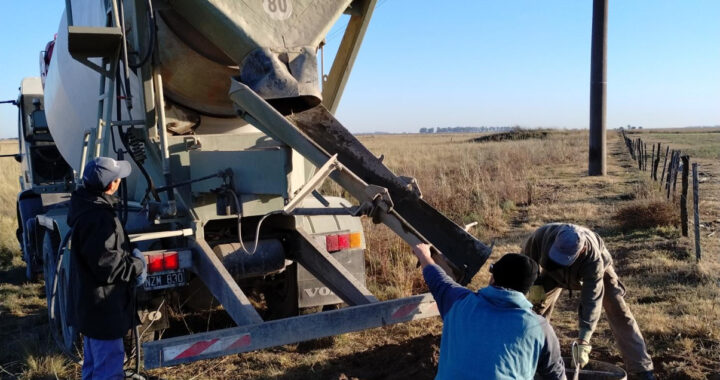 Comienzan las obras para conectar Falucho a la fibra óptica provincial