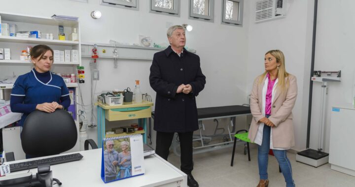 Ziliotto inauguró la ampliación y refacción del Establecimiento Asistencial de Anguil