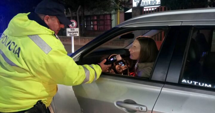 Detectaron 19 alcoholemia positivas durante el fin de semana