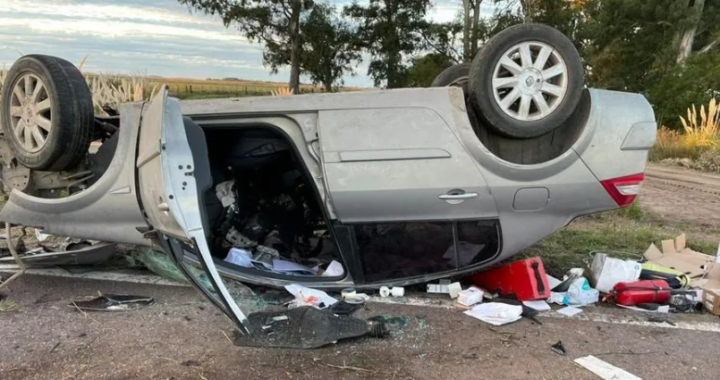 Tragedia: murió un santarroseño en un choque con un camión