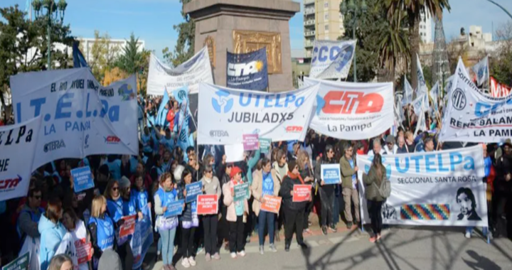 Se sintió el paro de actividades en Santa Rosa