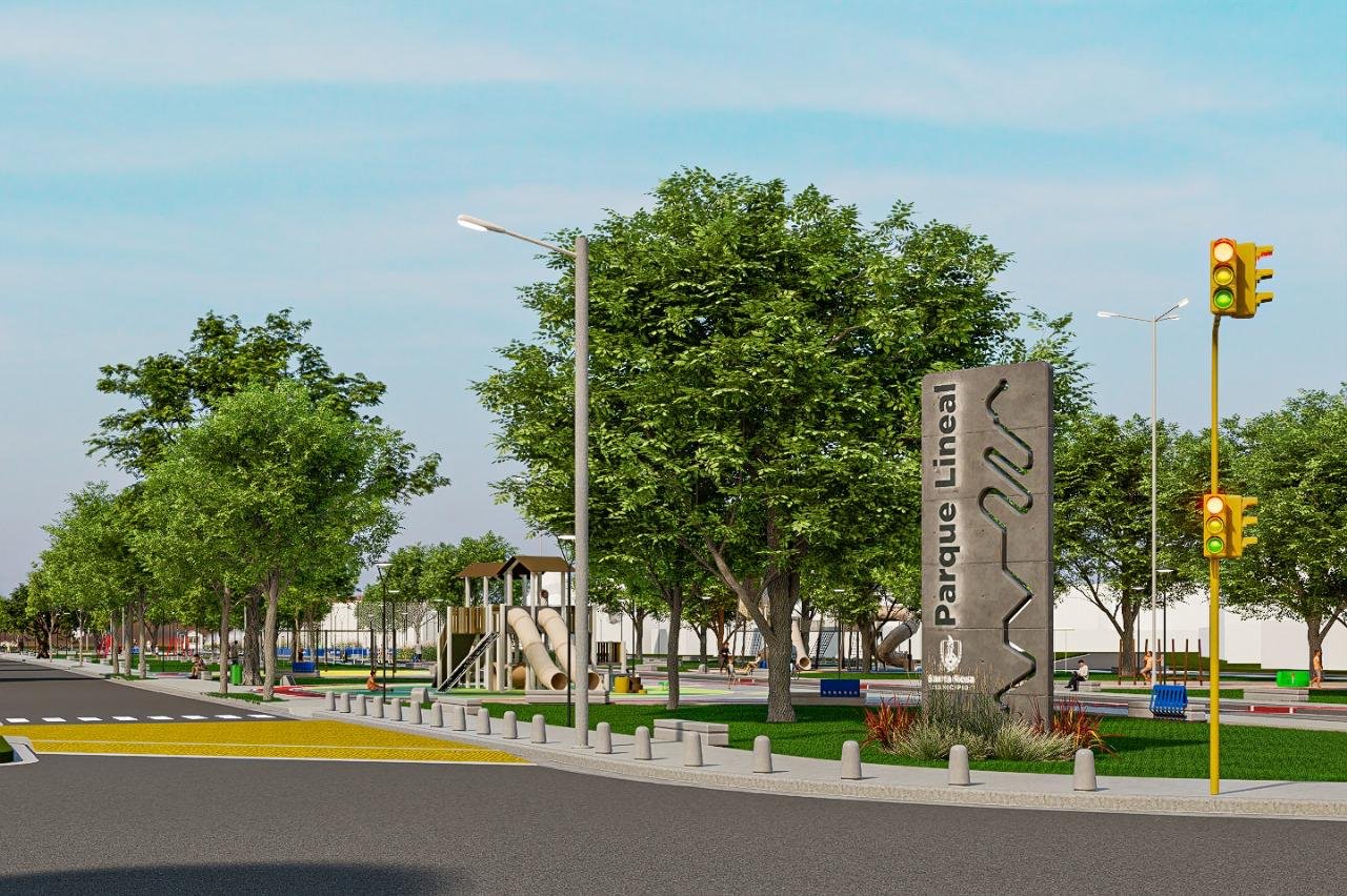 El parque lineal de di Nápoli costará $1.000 millones y la oposición ...