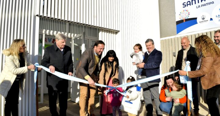 Ziliotto inauguró el Centro de Desarrollo Infantil Nº47 de La Pampa