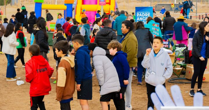 Se inauguró una Estación Recreativa para entrenamiento y esparcimiento en Acha