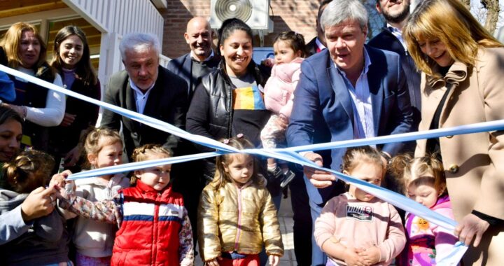 Winifreda ya cuenta con un flamante Centro de Desarrollo Infantil