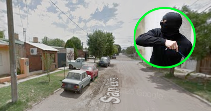 Santa Rosa: A plena luz del día, 10 de la mañana, rompió la ventana de una vivienda para ingresar pero un vecino que tomaba mate lo vio y llamó al 101; lo persiguieron y lo atraparon