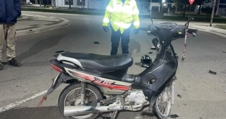 ¿Qué pasa en Santa Rosa que cada vez hay más motociclistas heridos? Este martes se fracturó otro