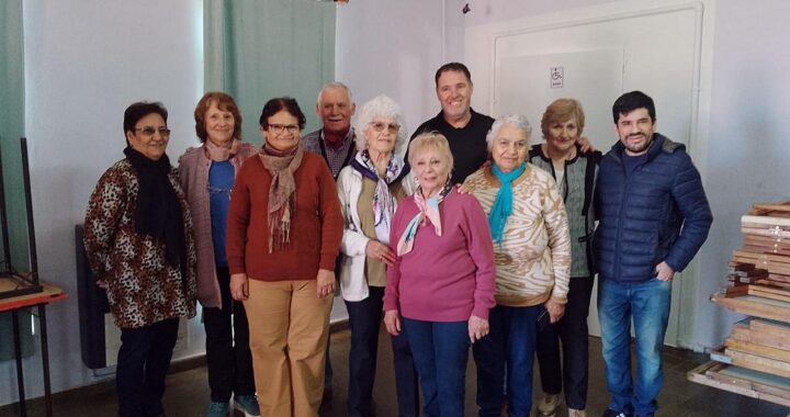 Con el apoyo de la CPE, Inauguraron obras en el Centro de Jubilados de Ataliva Roca