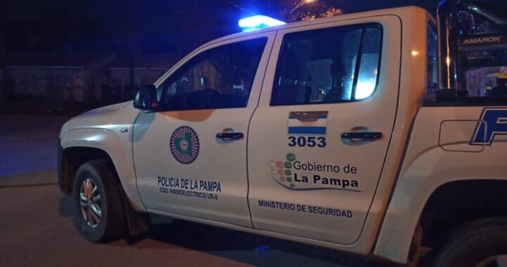 SANTA ROSA: UN DELINCUENTE INDECISO TERMINÓ SIENDO SOPRENDIDO POR EL DUEÑO DE LA CASA