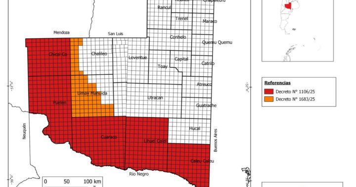 Gobierno amplía la Emergencia Agropecuaria en Chalileo y Limay Mahuida
