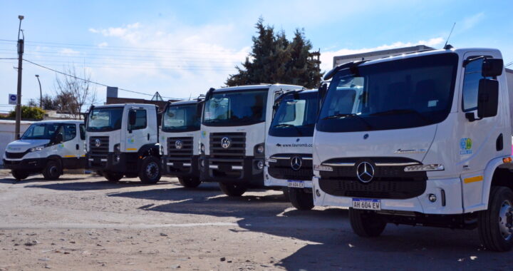 Importante inversión de la CPE: casi mil millones de camiones y grúas