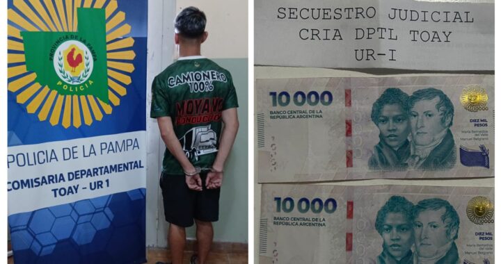 TOAY: ESTAFÓ A UNA ANCIANA PIDIÉNDOLE PLATA PARA EL MUNICIPIO; ES NACIDO Y CRIADO EN LA MATANZA