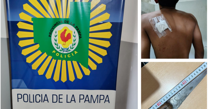 TOAY PICANTE, COMO SIEMPRE: DOS VARONES DE 18 Y 19 AÑOS SE ACUCHILLABAN UNO AL OTRO; PERO CAYÓ LA POLICÍA Y EMPEZARON A ARROJAR PIEDRAS