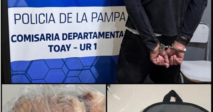ENTRÓ A LA CASA DE SU EX Y LE ROBÓ UN VACÍO, BEBIDAS, UNA MOCHILA Y ADEMÁS LA AMENAZÓ; SÍ, PASÓ EN TOAY