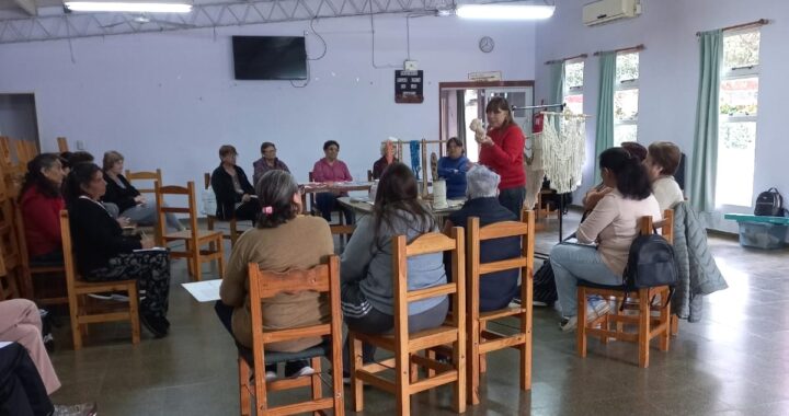 ARRANCARON LOS TALLERES DE LA CPE EN SANTA ROSA, ANGUIL Y ATALIVA ROCA