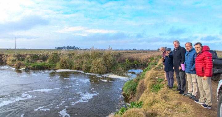 La Pampa busca ampliar el desagüe del río V ante posibles crecidas