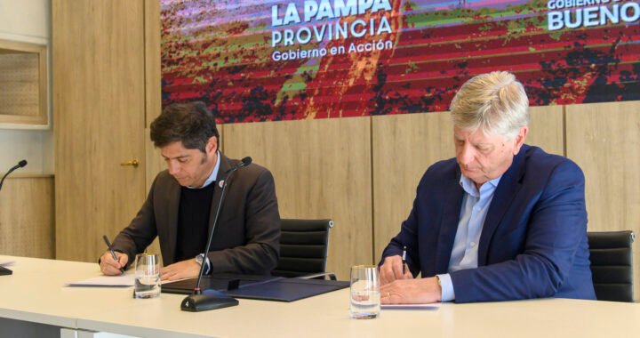 El Niño: Ziliotto y Kicillof acordaron sistema de monitoreo y alerta de crecidas del río Quinto