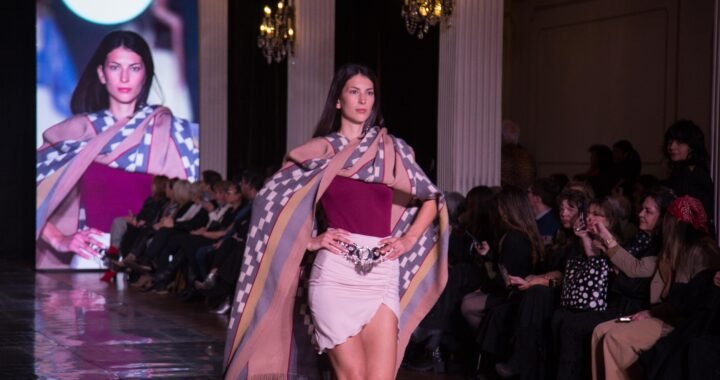 Los ponchos de La Pampa llegaron al Fashion Week de Buenos Aires