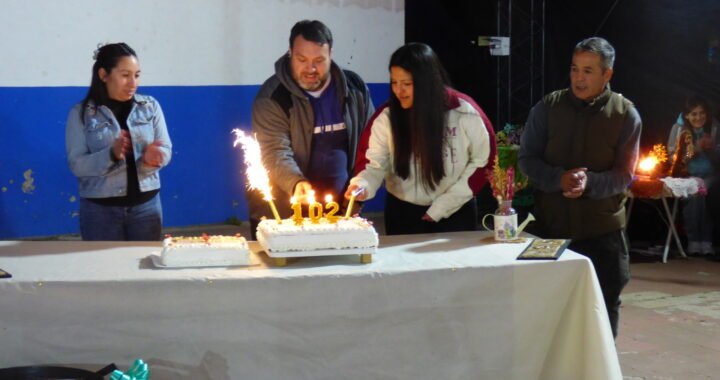 Carro Quemado celebró su aniversario con el tradicional concurso de pollo al disco